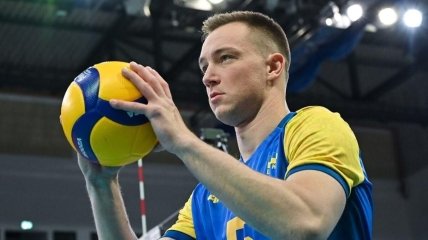 Капитан сборной Украины по волейболу Олег Плотницкий