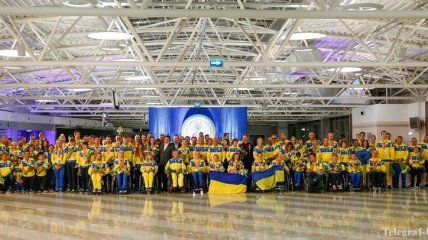 Как в Украине встретили национальную паралимпийскую сборную (Фото)