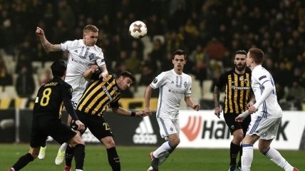 АЕК определился с составом на матч с "Динамо" в Лиге Европы
