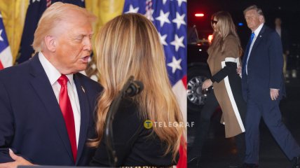 Дональд и Мелания Трамп