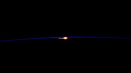 Астронавт NASA показал очередной снимок заката на Земле