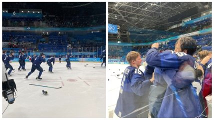 Фіни святкують успіх на Олімпіаді-2022