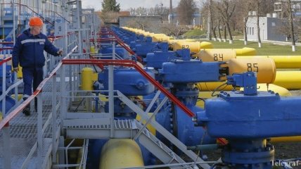 Запасы газа в ПХГ Украины уменьшились