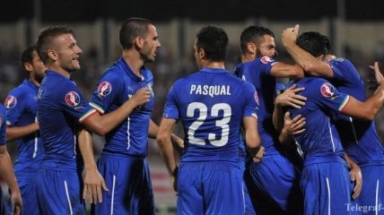 Грациано Пелле забил гол в дебютном матче за Италию