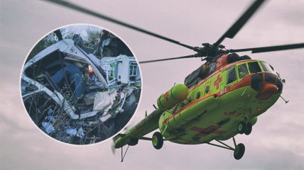 В россии разбился вертолет