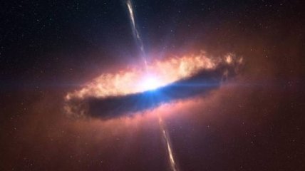 Ученые в космосе обнаружили сверхмассивную черную дыру