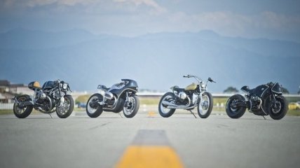 BMW представила общественности четыре оригинальных мотоцикла