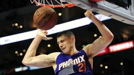 Украинец впервые в сезоне не доиграл матч НБА