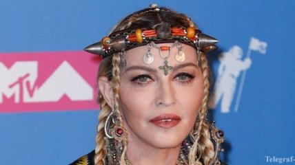 Мадонна удивила публику внешним видом