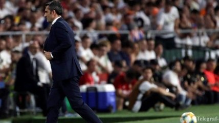 Вальверде прокомментировал поражение Барселоны в финале Кубка Испании