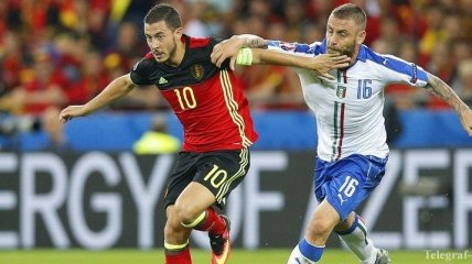 Результат матча Бельгия - Италия 0:2 на Евро-2016