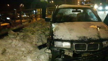 Ночное ДТП в Киеве: есть пострадавшие
