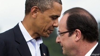 Барак Обама поговорил с Франсуа Олландом  