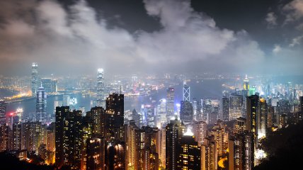 Потрясающие виды Гонконга (Фото)