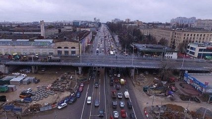 Шулявский мост продолжают ремонтировать