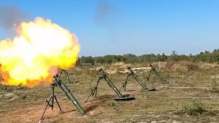 "Українська Бронетехніка" опробовала новую партию 120-мм минометов для ВСУ (фото)