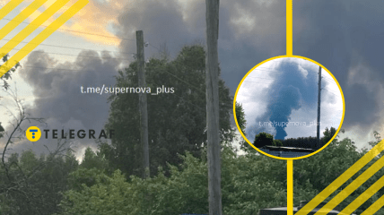Горит довольно сильно в обоих местах