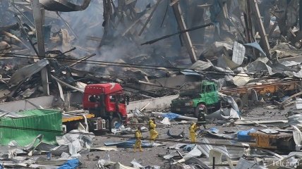 Китайский пожарный чудом выжил после адского взрыва