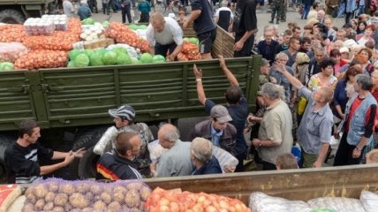 Донецкая область обеспечена продуктами питания
