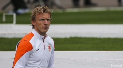 Дирк Кюйт завершил карьеру в сборной Голландии