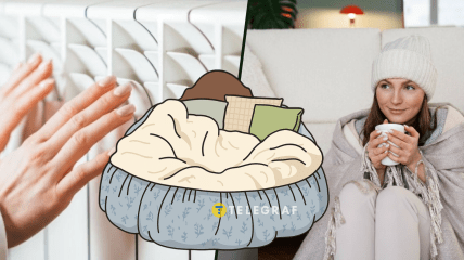 Твоя квартира холодная? Строй "гнездо"