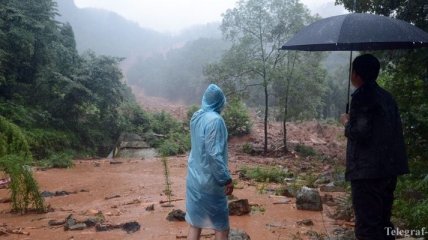 26 человек стали жертвами тропических дождей в Китае