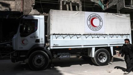 Красный Крест доставил гуманитарную помощь в Восточную Гуту