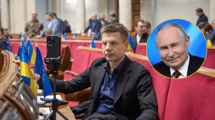 Олексій Гончаренко та Володимир Путін