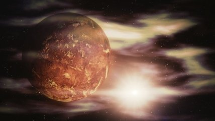 NASA удалось заснять изумительный рассвет на планете Венера