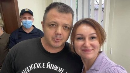 Семен Семенченко и Наталья Музыка