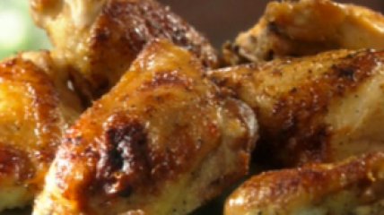 Курица с цитрусами и чесноком