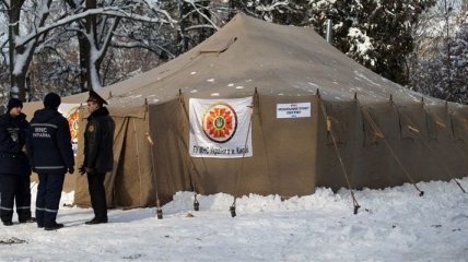 На въезде в Киев могут установить 9 палаток для обогрева