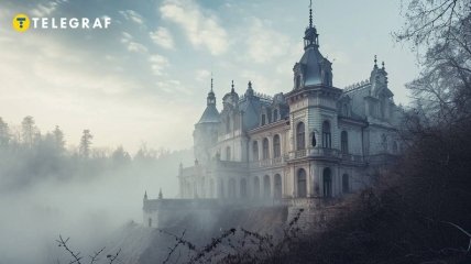 От замков и крепостей до города призрака (фото создано с помощью ИИ)