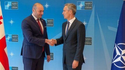 Генсек НАТО признал ВС Грузии отвечающими стандартам Альянса