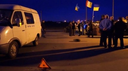 На блокпосту в Одессе произошел взрыв (Видео) 