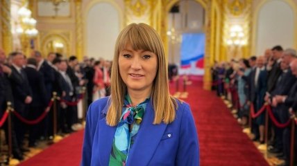 Светлана Журова на инаугурации Путина