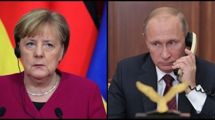 Меркель и Путин обсудили «нормандский процесс» и заговорили о совместном производстве вакцины от COVID-19