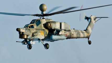 Російський військовий гелікоптер Мі-28 за 18 млн доларів