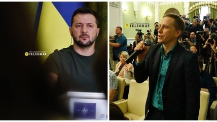Владимир Зеленский ответил журналисту "Телеграфа" Дмитрию Дубенскому