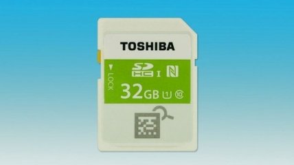 Toshiba выпустила карту памяти формата SDHC с поддержкой NFC