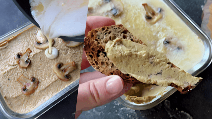 Паштет із печериць з вершковою ноткою