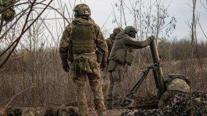 Бойцы полка Калиновского воюют на стороне Украины против России