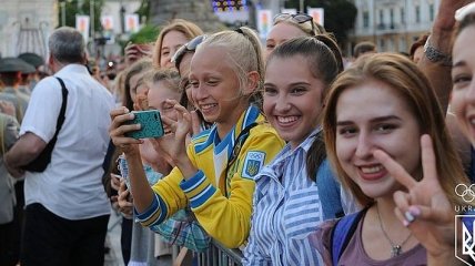Как проводили сборную Украины на Олимпиаду в Рио-2016 (Фото)