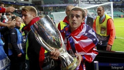 "Не ошибся, выбрав Атлетико": Гризманн - о победе в матче за Суперкубок УЕФА