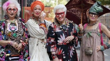 Старость в радость: стильные нью-йоркские бабушки, которые поражают своей красотой (Фото)