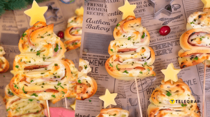 Закуска із листкового тіста "Ялинки": швидкий рецепт на Новий рік (відео)