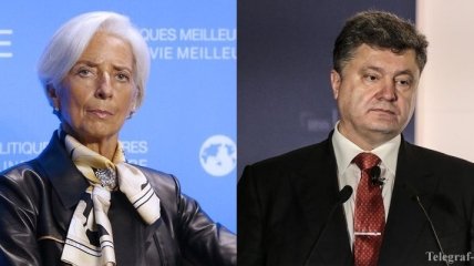Порошенко начал встречу с главой МВФ