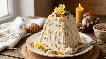 Творожная паска: классический рецепт без выпекания