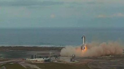 Появилось видео момента взрыва ракеты SpaceX в Техасе