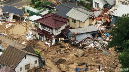 Количество погибших от наводнения в Японии возросло до 51